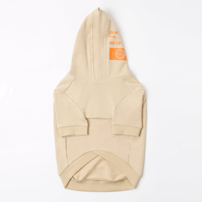 Hoodie with Logo on Hood - OVERGLAM LONDON